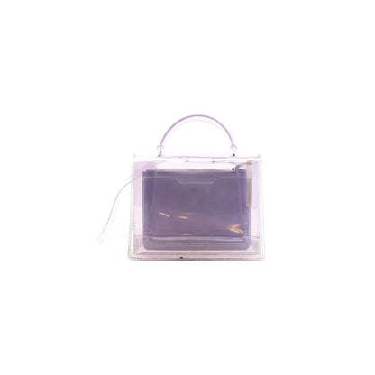 Off-White White PVC Crossbody Bag