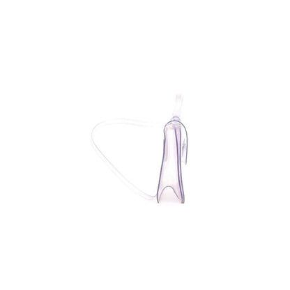 Off-White White PVC Crossbody Bag