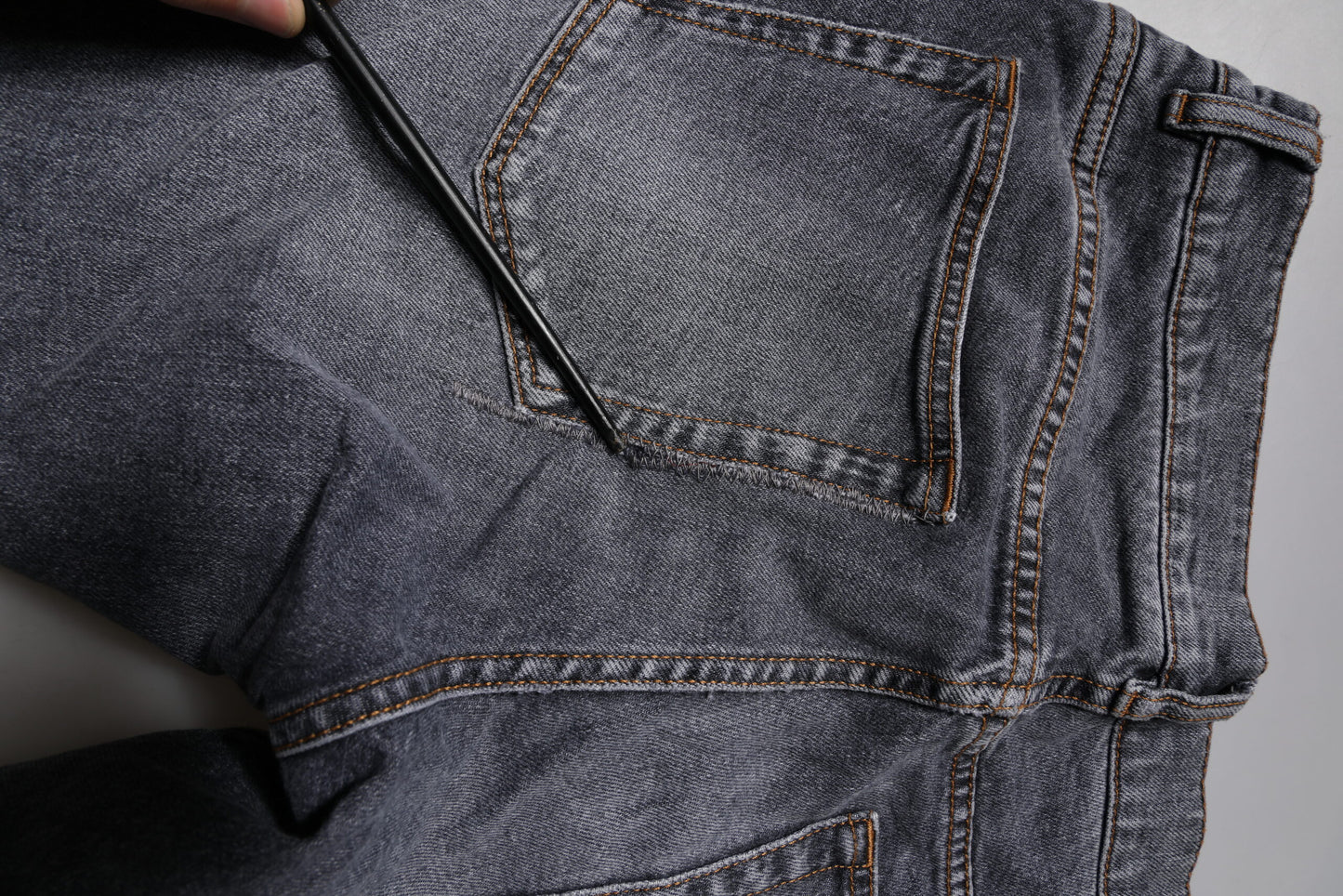 Dolce & Gabbana Dark Gray Cotton Stretch Skinny Denim Men's Jeans