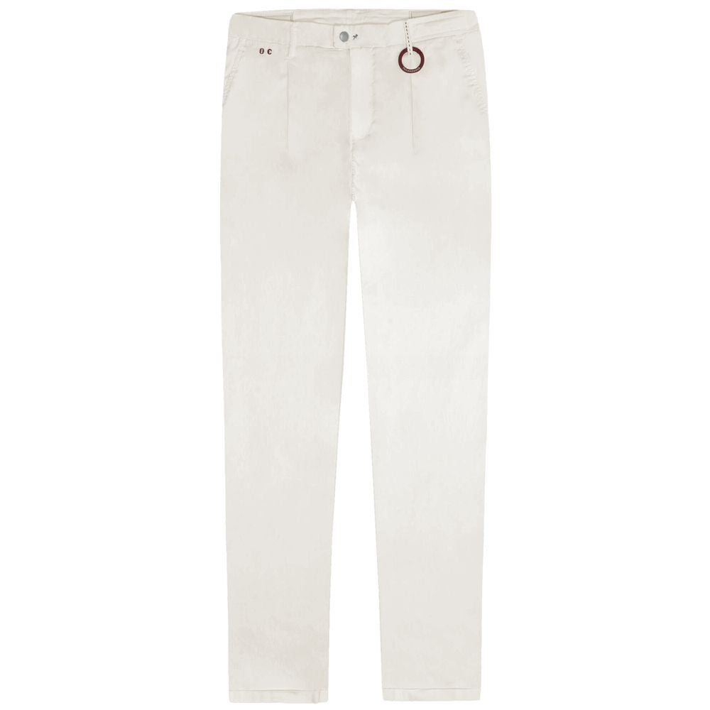 Tramarossa White Cotton Jeans & Pant - Alberto Trousers