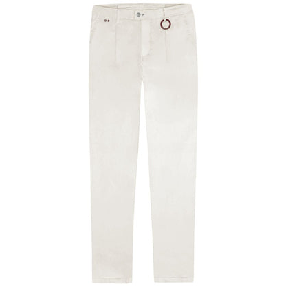 Tramarossa White Cotton Jeans & Pant - Alberto Trousers