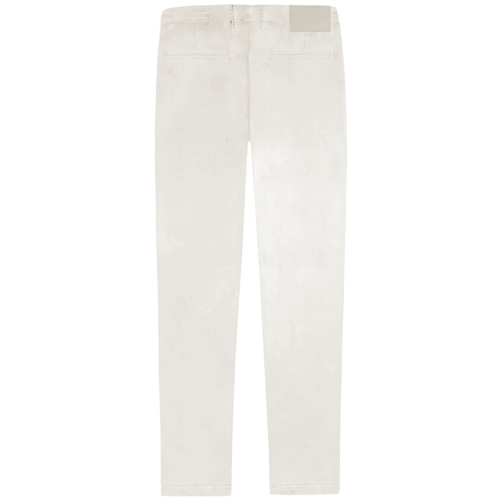 Tramarossa White Cotton Jeans & Pant - Alberto Trousers