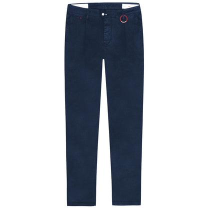 Tramarossa Blue Cotton Jeans & Pants