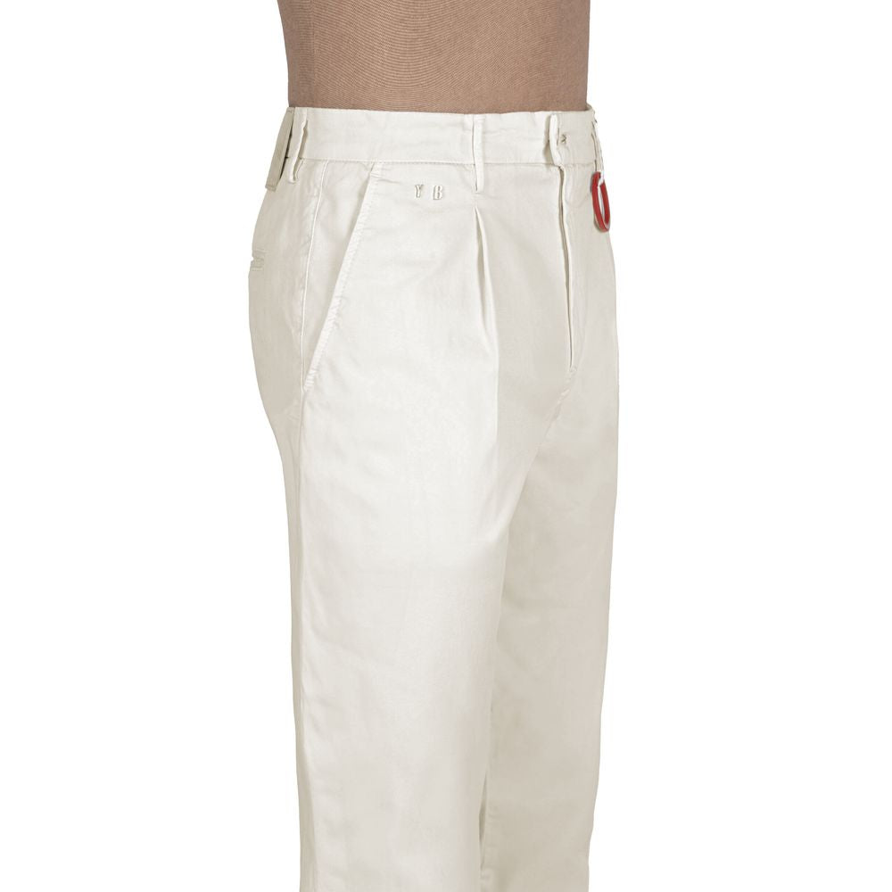 Tramarossa White Cotton Jeans & Pant - Alberto Trousers