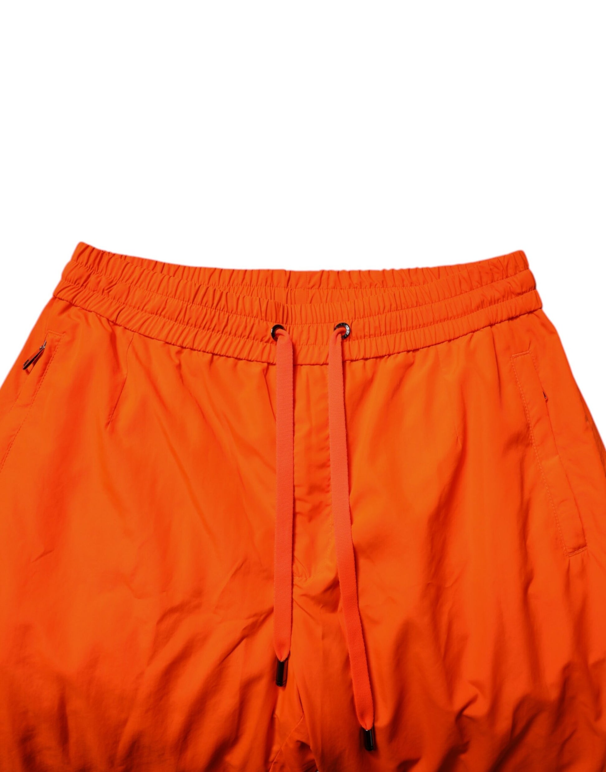 Dolce & Gabbana Orange Men's Jogger Sweatpants