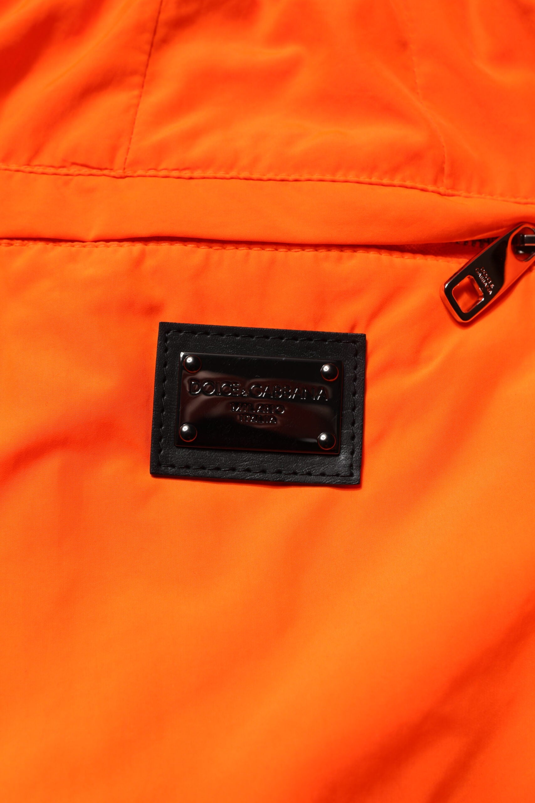 Dolce & Gabbana Orange Men's Jogger Sweatpants