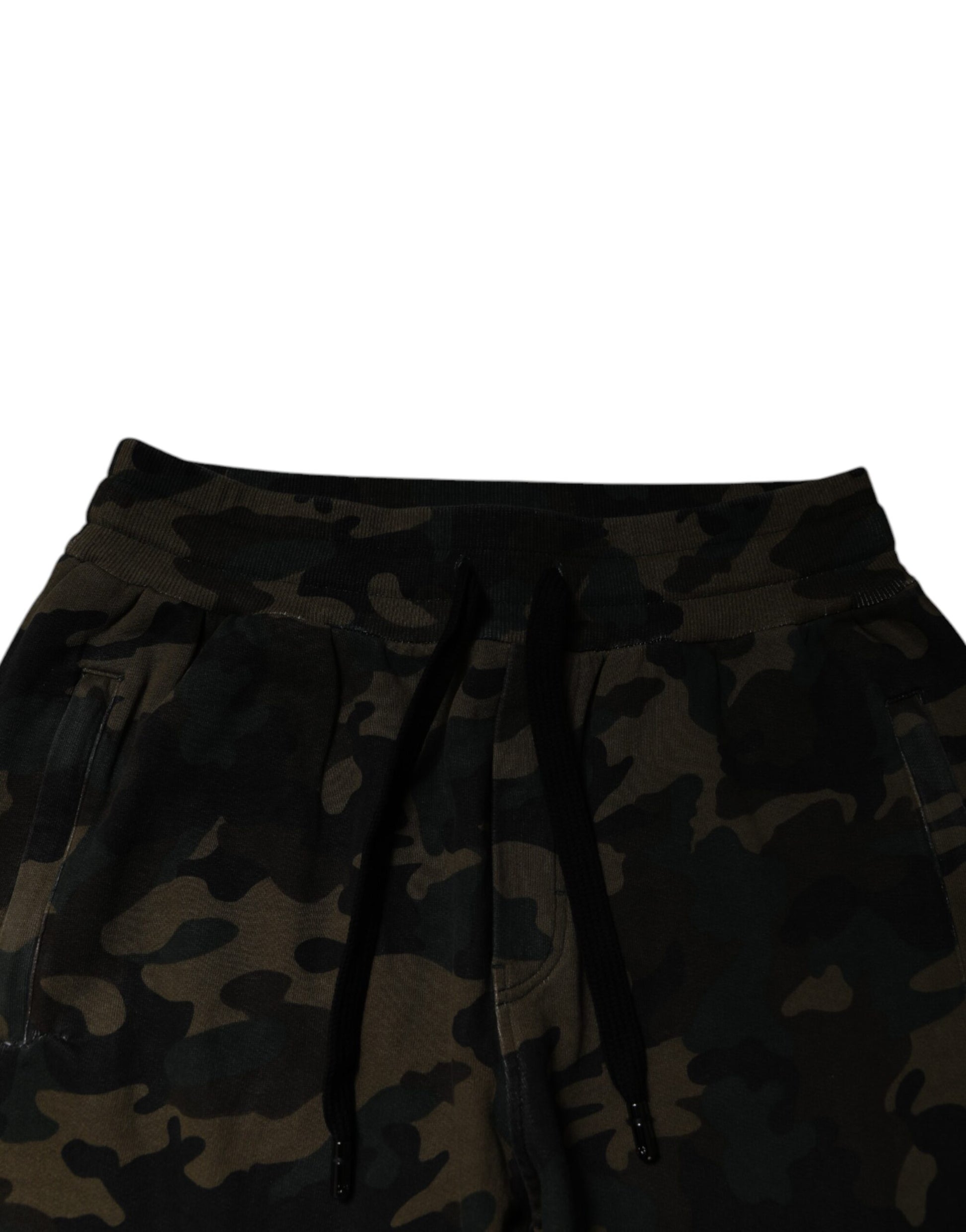 Dolce & Gabbana Multicolor Camouflage Jogger Sweatpants