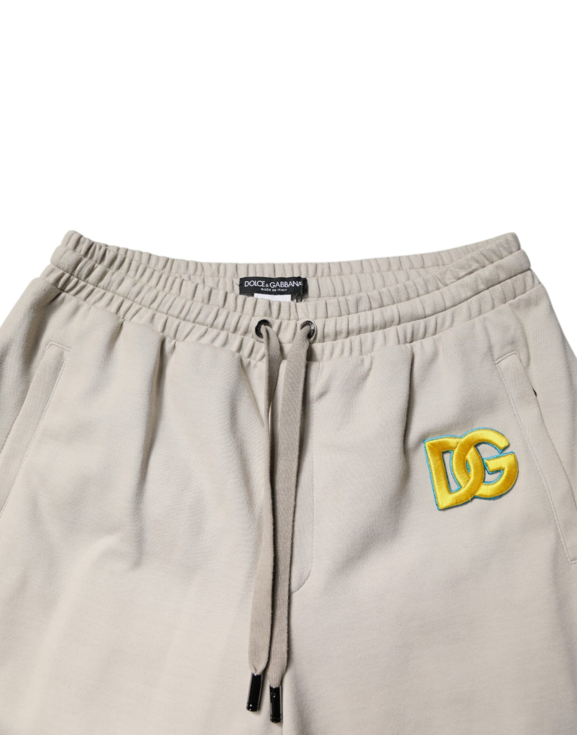 Dolce & Gabbana Multicolor Cotton DG Jogger Sweatpants