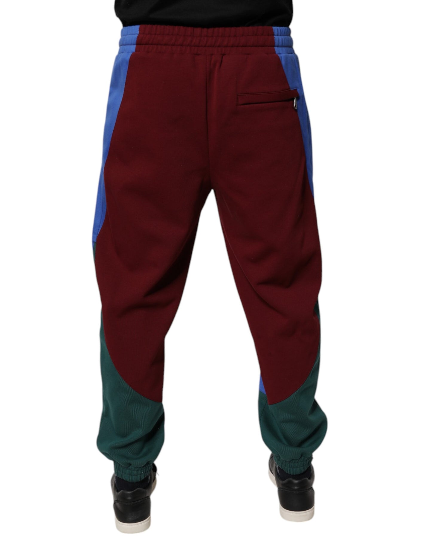 Dolce & Gabbana Multicolor Cotton Men's Jogger Sweatpants Pants