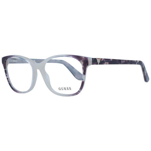 Guess Women’s White Optical Frames – Butterfly Style, 53mm
