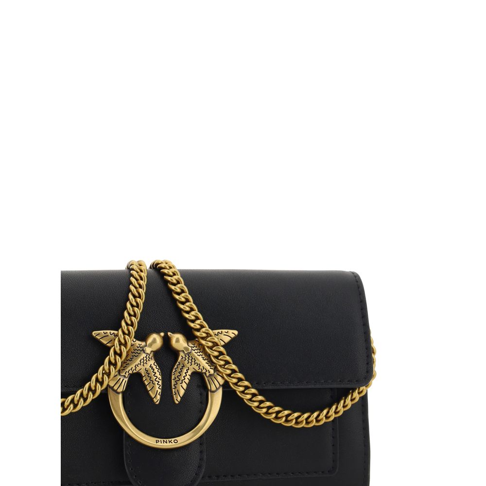 PINKO Black Love One Wallet
