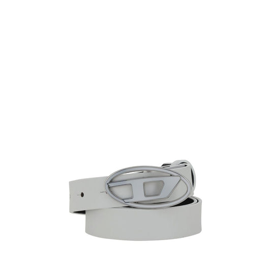 Diesel B-1dr 25 Belt: Leather Statement with Edgy Elegance