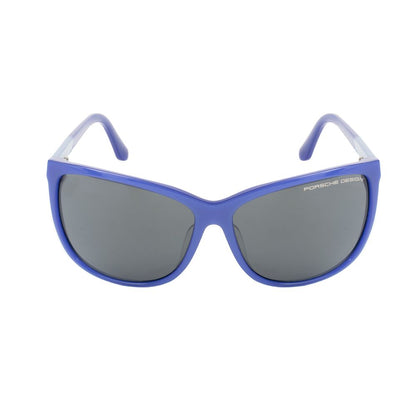 Porsche Design Men's Sunglasses – Purple Acetate Frame, 61mm