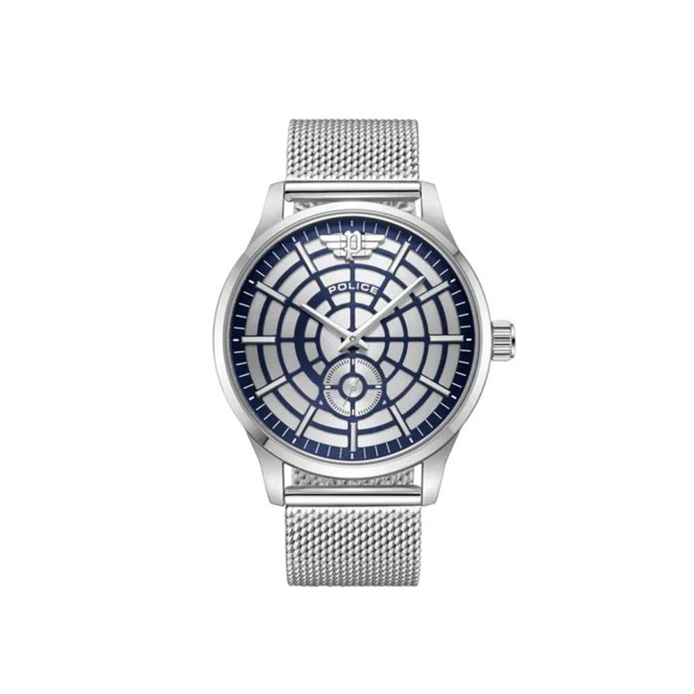Police Men’s Gray Stainless Steel Quartz Watch men