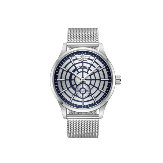 Police Men’s Gray Stainless Steel Quartz Watch men