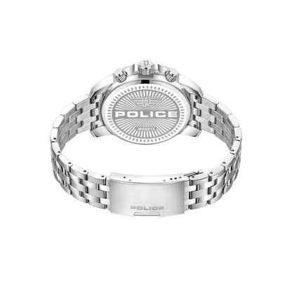 Police Men’s Grey Stainless Steel Date Watch