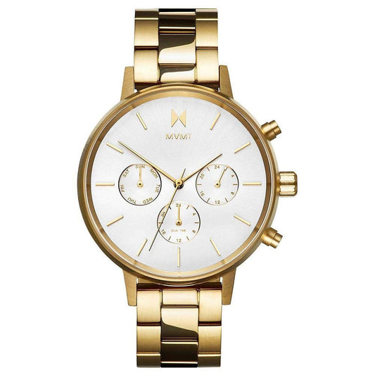 MVMT Men’s Gold Stainless Steel Watch with Analogue Display