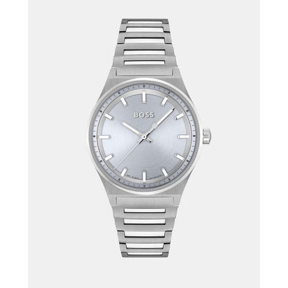Hugo Boss Men’s Silver Stainless Steel Analog Watch