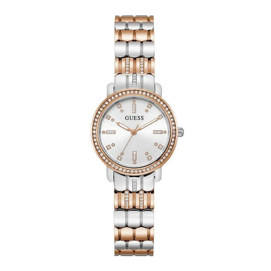 Guess Women’s Grey Stainless Steel Bracelet Watch