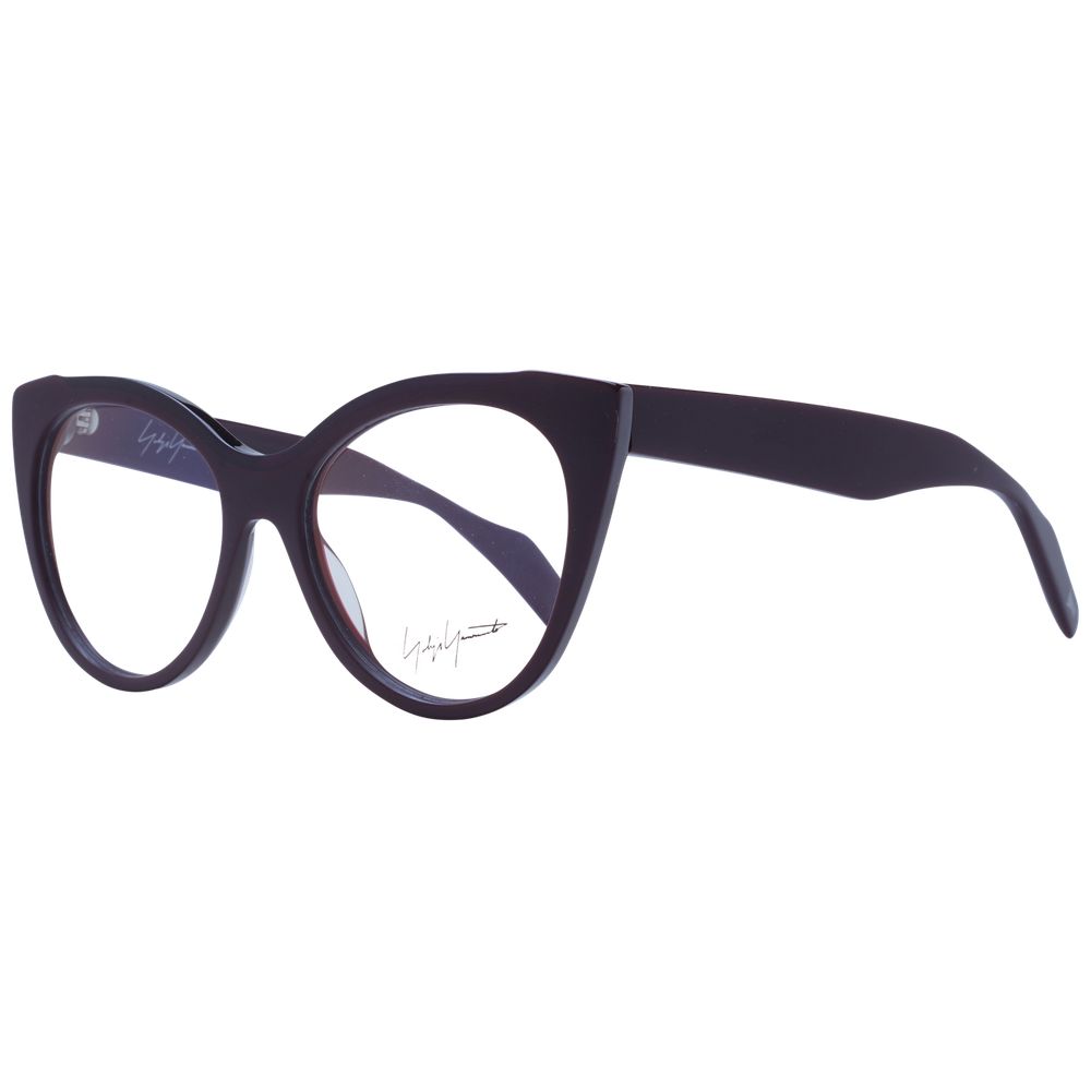 Yohji Yamamoto Women’s Optical Frames – Purple Cat Eye Design