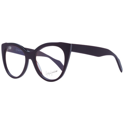 Yohji Yamamoto Women’s Optical Frames – Purple Cat Eye Design