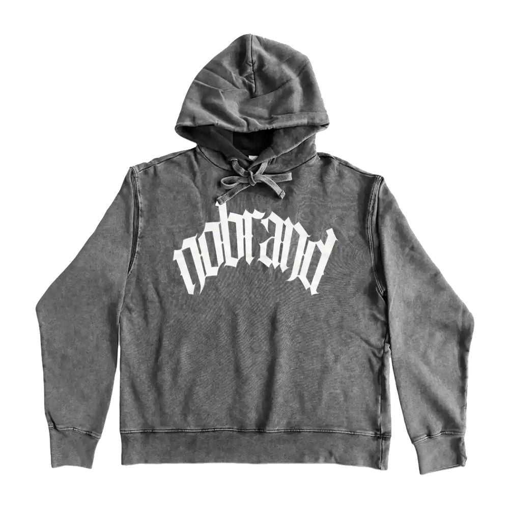 Diego Venturino Vintage Effect Gray Cotton Sweater