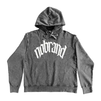 Diego Venturino Vintage Effect Gray Cotton Sweater