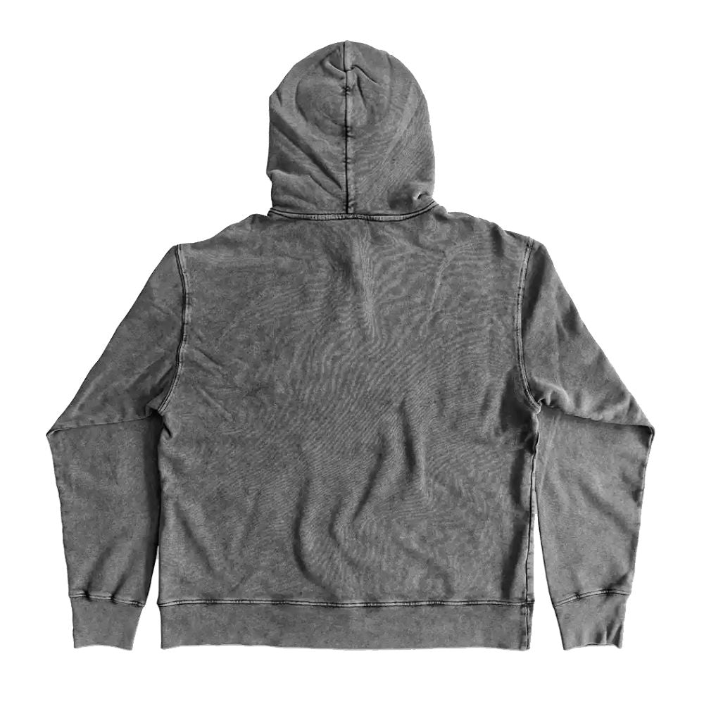 Diego Venturino Vintage Effect Gray Cotton Sweater