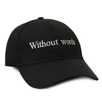 Diego Venturino Black Cotton Cap with Visor