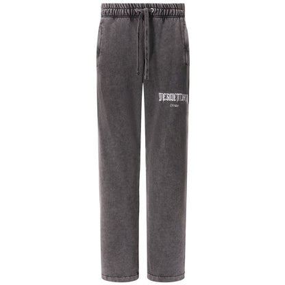 Diego Venturino Gray Cotton Jeans & Pant