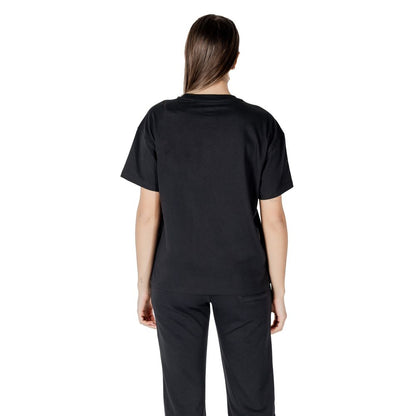 Converse Black Cotton Tops & T-Shirt