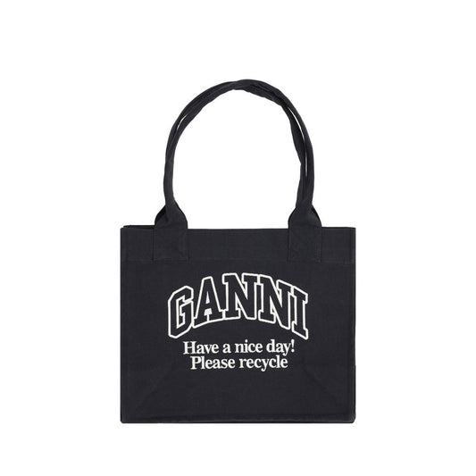 Ganni Cotton Tote Bag - Stylish and Practical Accessory