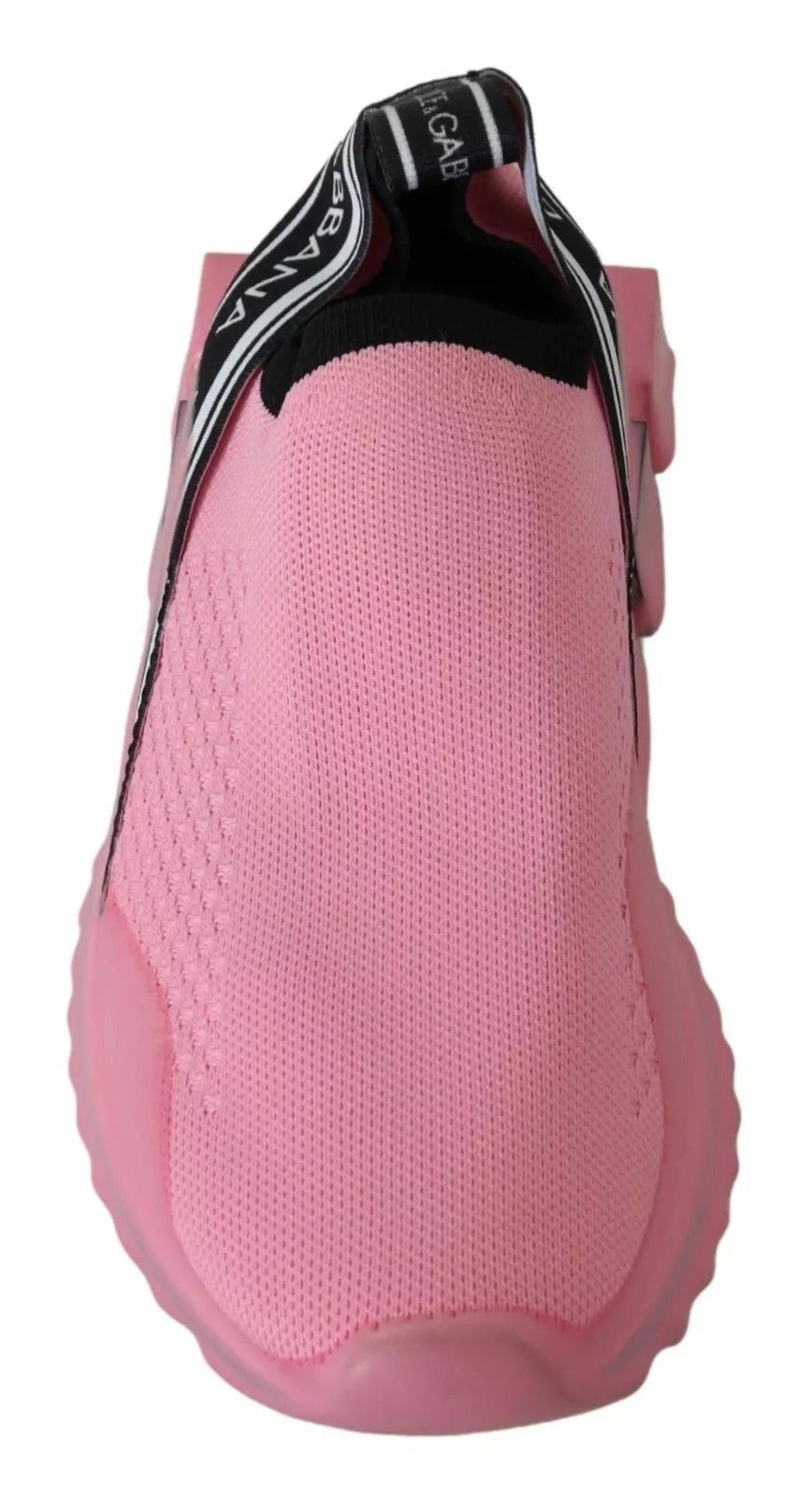 Dolce & Gabbana Sorrento Pink Low Top Slip On Sneakers