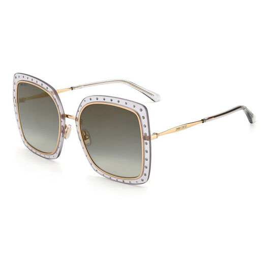 Jimmy Choo Gold Metal Sunglasses for Women – Chic and Luxurious