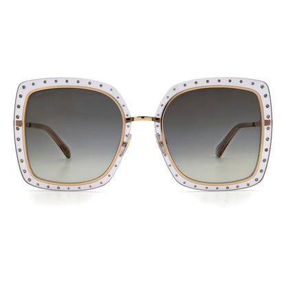 Jimmy Choo Gold Metal Sunglasses for Women – Chic and Luxurious