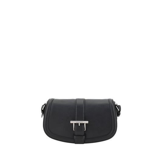 Alexander McQueen Black T-Bar Satchel Bag