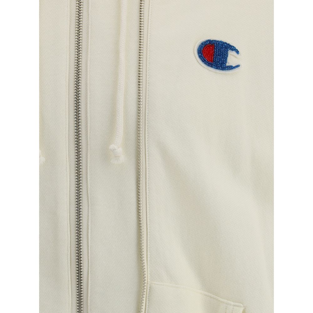 Undercover x Champion Cotton Hoodie with Double Zipper