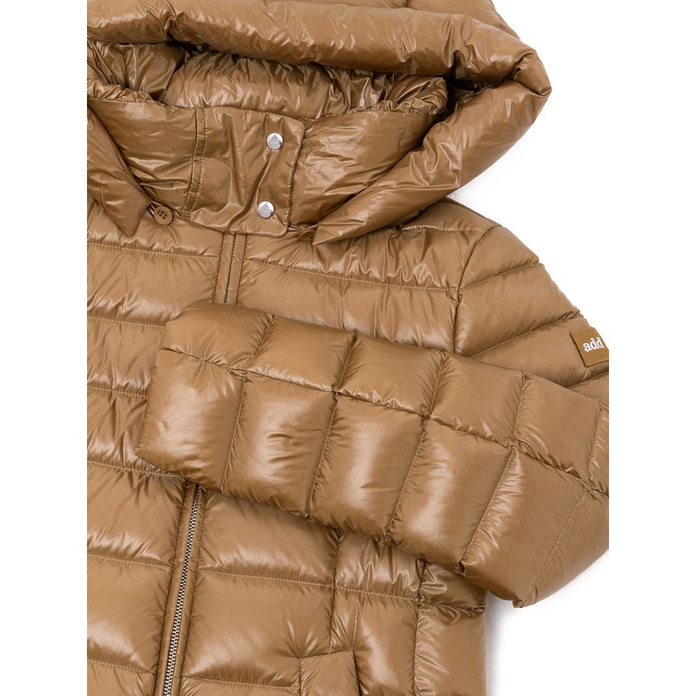 Add Bronze Hooded Padded Jacket