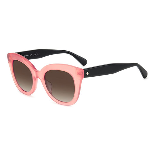 Kate Spade Women’s Multicolor Acetate Sunglasses – Pink Frame, 50mm