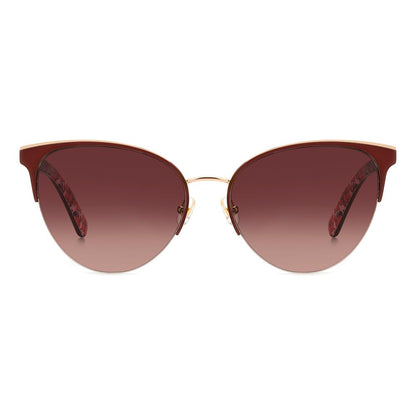 Kate Spade Women's Red Metal Sunglasses – Chic Oversized Style