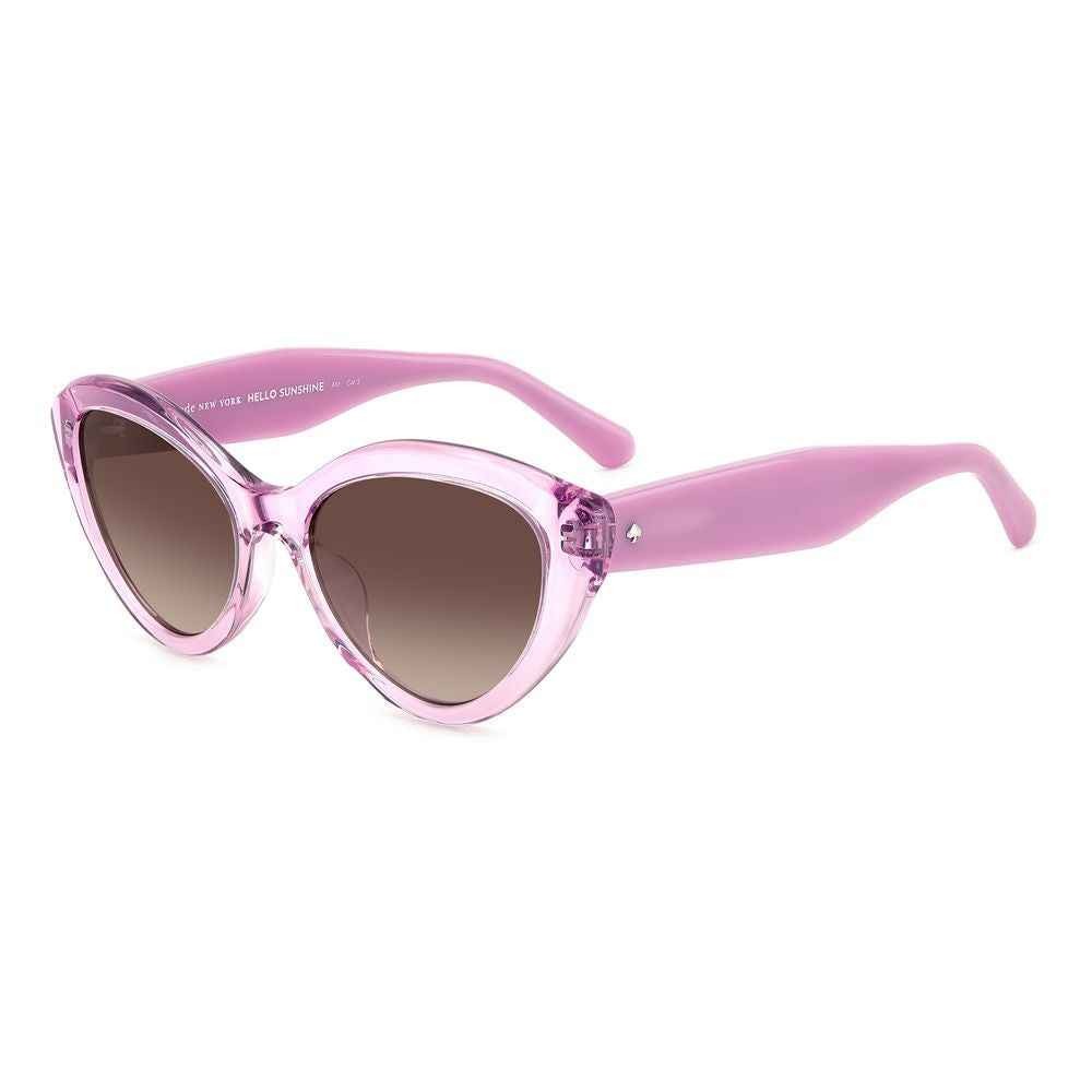 Kate Spade Women's Purple Acetate Sunglasses – Chic Style, 55mm