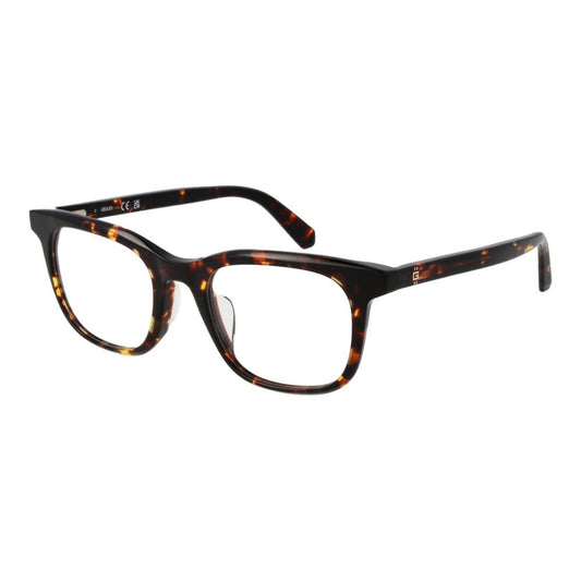 Guess Men's Optical Glasses – Brown Square Frame, 50mm
