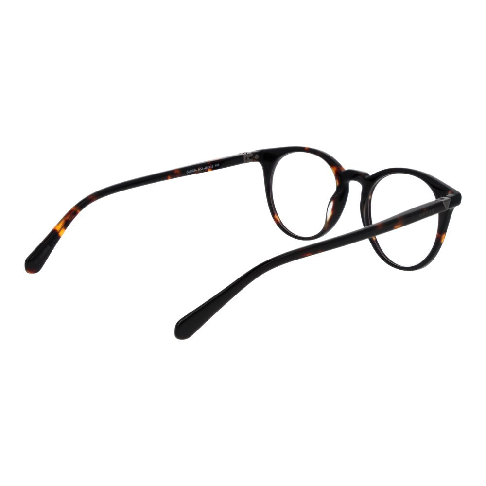 Guess Brown Men's Optical Frames – Round Full-Rim, 48mm