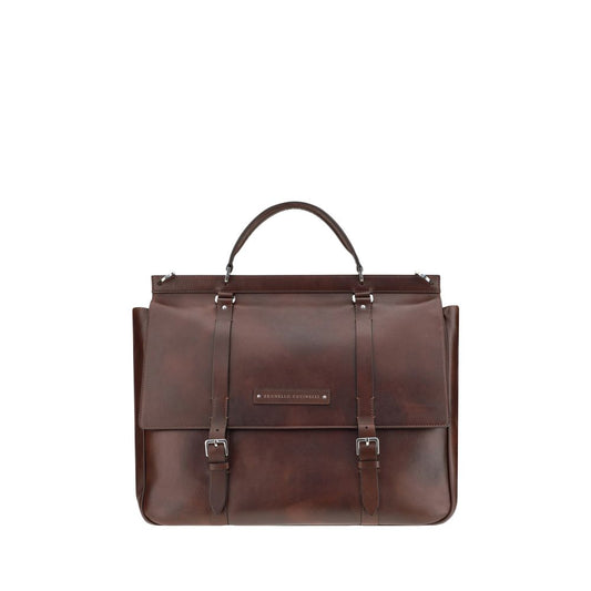 Brunello Cucinelli Leather Travel Bag: A Blend of Luxury and Functionality