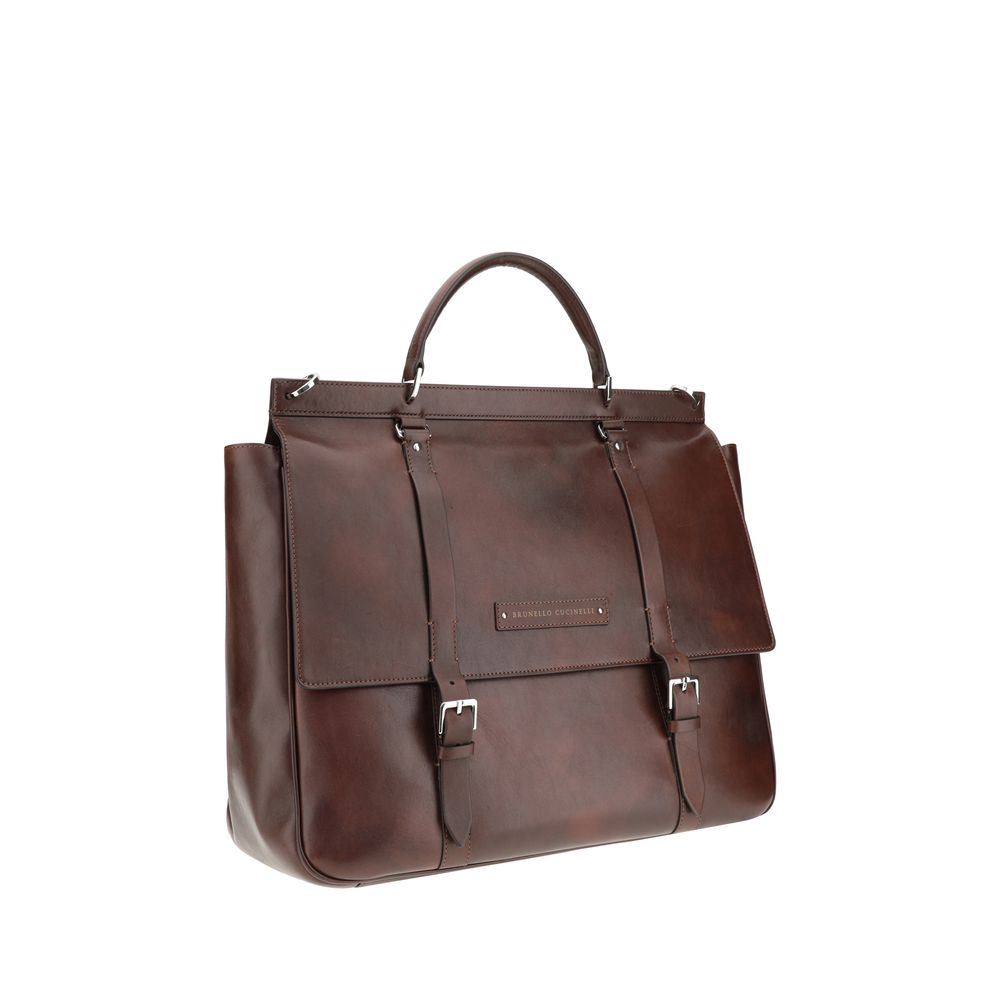 Brunello Cucinelli Leather Travel Bag: A Blend of Luxury and Functionality