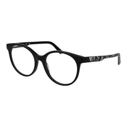 Guess Women’s Optical Glasses – Black Round Frame, 55mm
