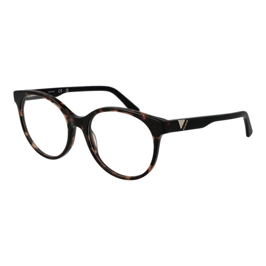 Guess Women’s Optical Glasses – Brown Round Frame, 55mm