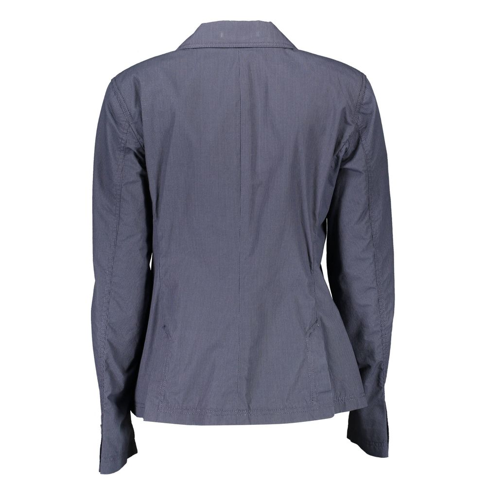 Gant - Women's Blue Cotton Blazer