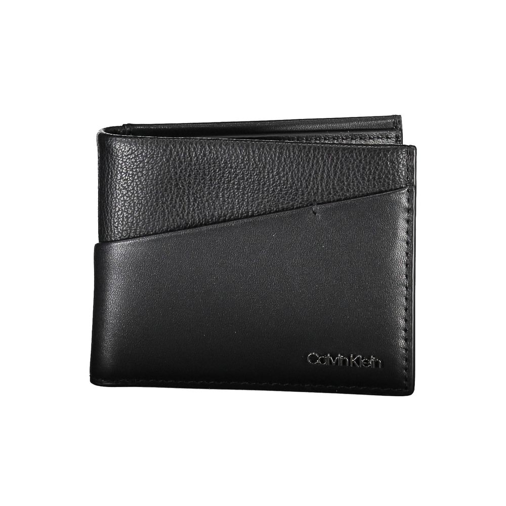 Calvin Klein Black Polyester RFID Wallet