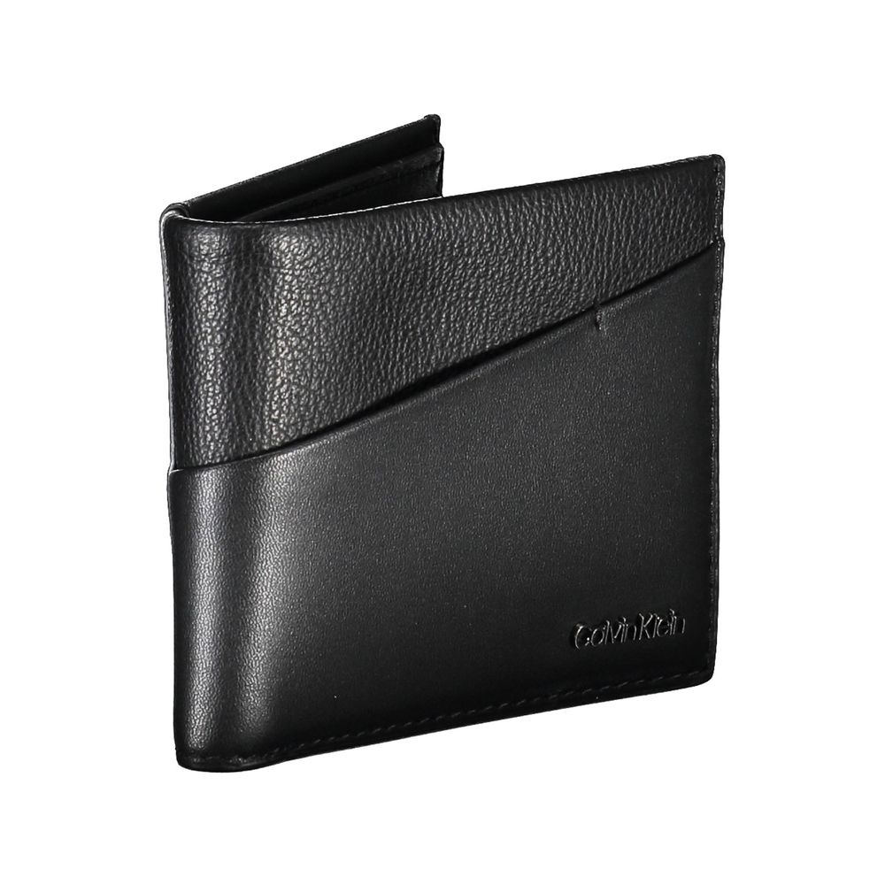 Calvin Klein Black Polyester RFID Wallet